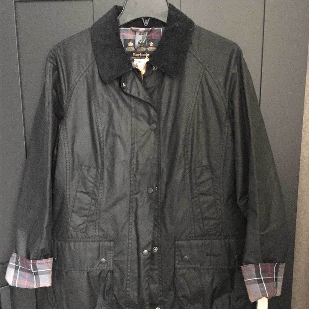"NEW" Barbour beadnell jacket women (US8)